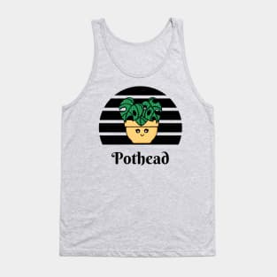 Pothead with Monstera Plant Tank Top